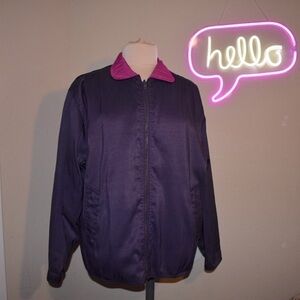 mycra PAC NOW -S/M- REVERSIBLE RAIN JACKET DARK PURPLE/FUSHIA